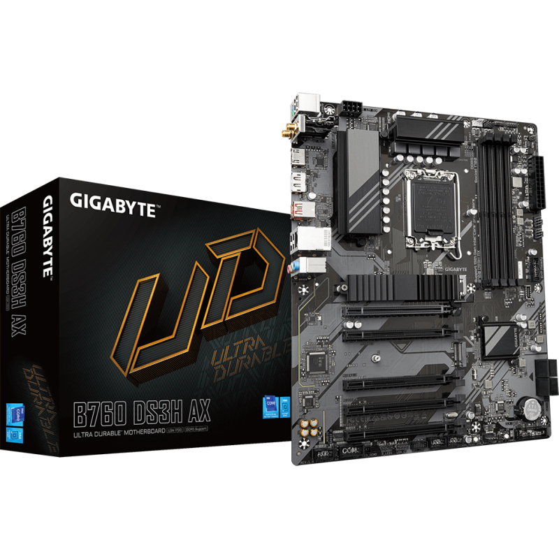 Материнская плата GIGABYTE B760 DS3H AX