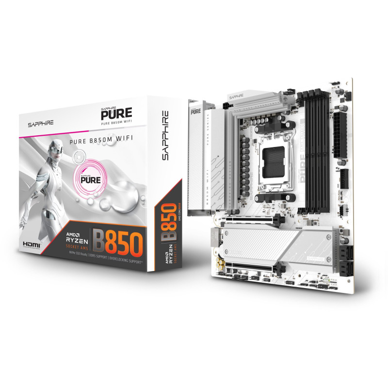 Материнская плата SAPPHIRE PURE B850M WIFI (52123-02-40G)