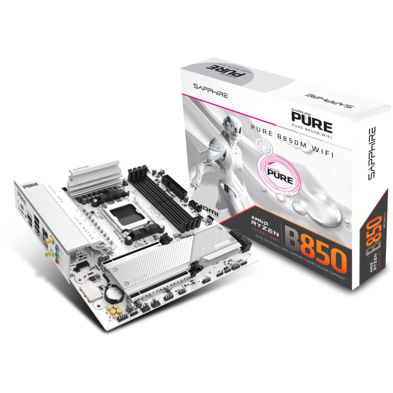 Материнская плата SAPPHIRE PURE B850M WIFI (52123-02-40G)