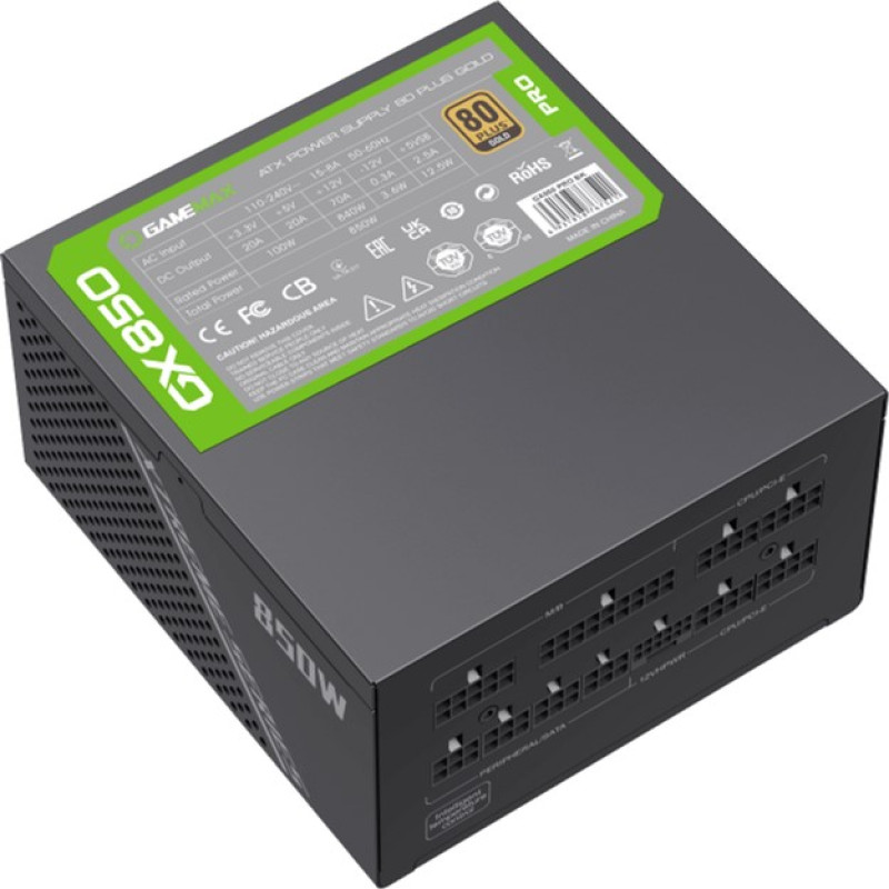 Блок живлення GameMax GX-850 PRO BK (850 Вт)