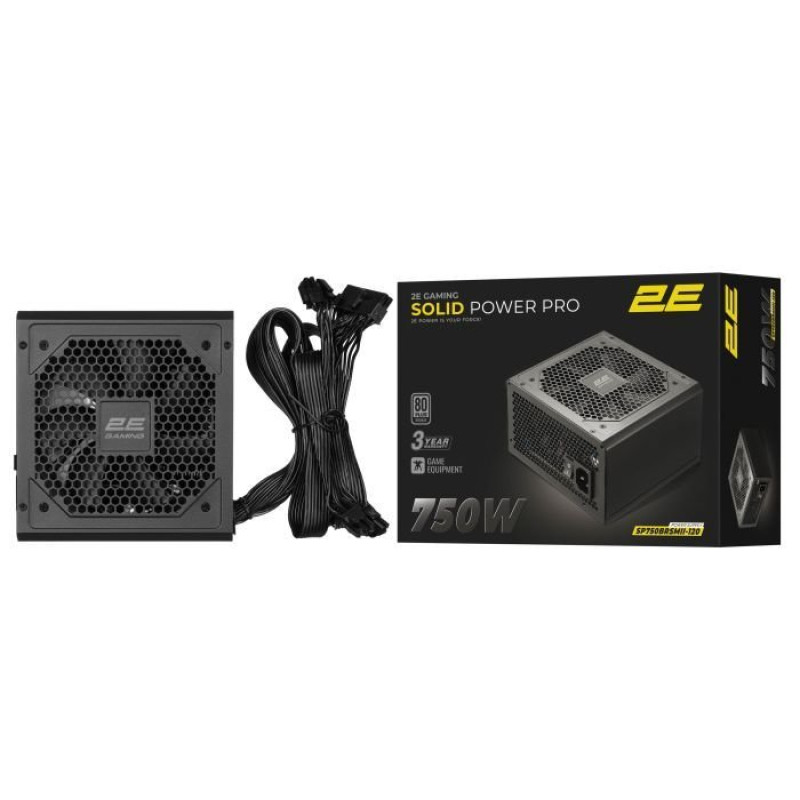 Блок живлення 2E GAMING Solid Power Pro 2E-SP750BRSMII-120