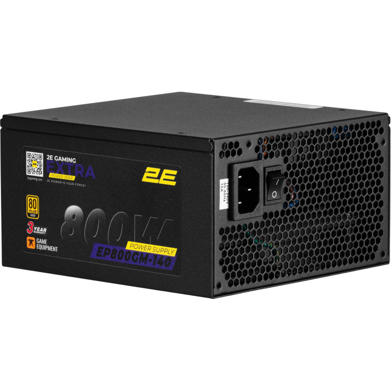 Блок питания 2E GAMING Extra Power  (800W) (2E-EP800GM-140)