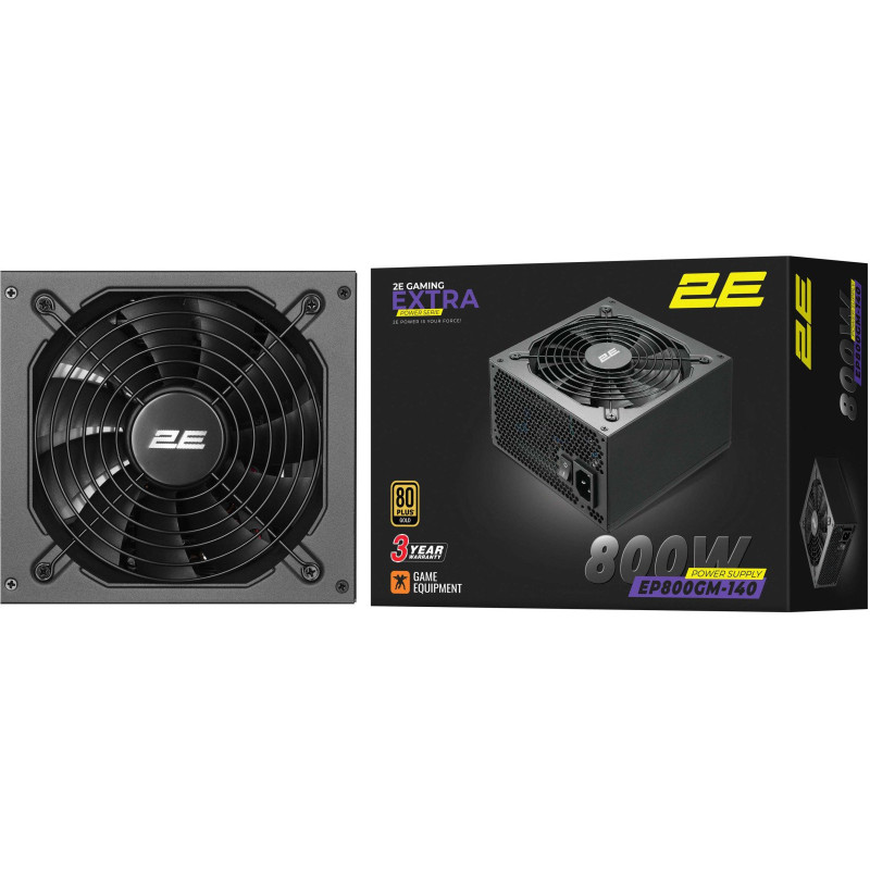 Блок питания 2E GAMING Extra Power  (800W) (2E-EP800GM-140)