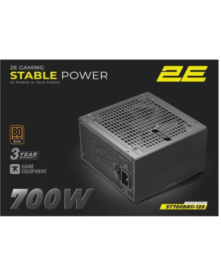 Блок живлення 2E GAMING Stable Power Pro ATX3.1 GEN5.0 (2E-ST700BRII-120)