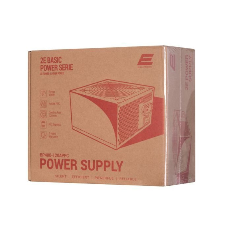 Блок питания 2E BASIC POWER  400W (2E-BP400-120APFC)