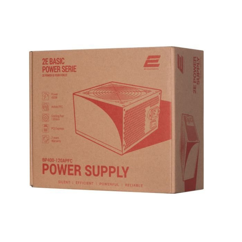 Блок питания 2E BASIC POWER  400W (2E-BP400-120APFC)