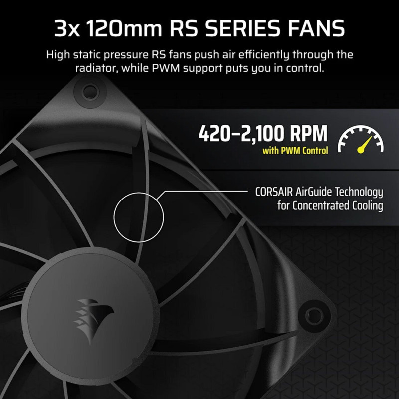 Система водяного охлаждения Corsair Nautilus 360 RS LCD (CW-9061033-WW)