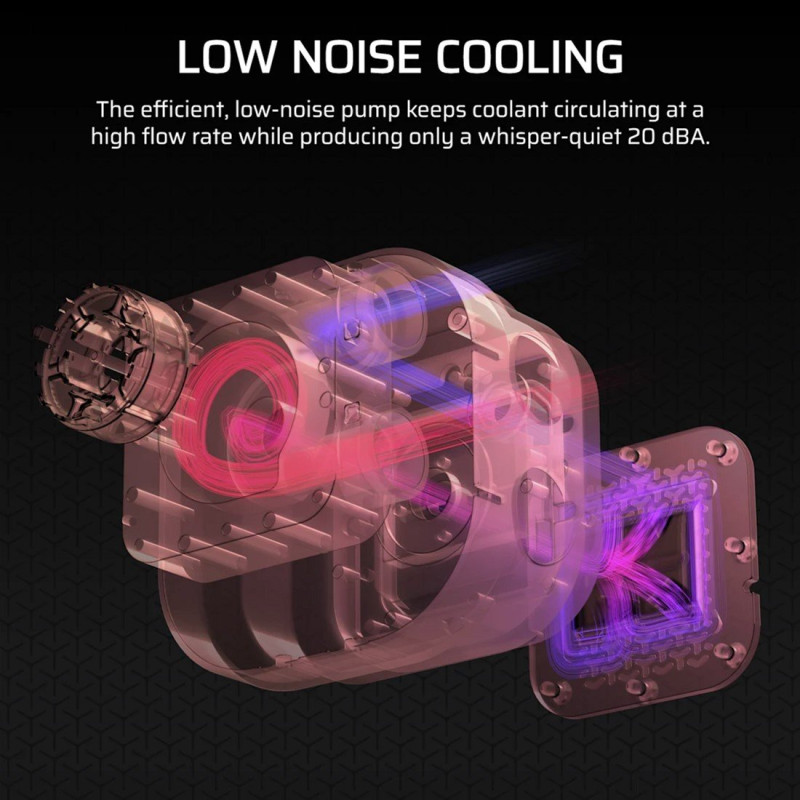 Система водяного охлаждения Corsair Nautilus 360 RS LCD (CW-9061033-WW)