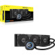 Система водяного охлаждения Corsair Nautilus 360 RS LCD (CW-9061033-WW)