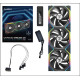 Кулер Lian Li Uni Fan SL Wireless 120-3 Reverse Blade Black (G99.12RSL1W3B.00)