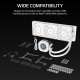 Система водяного охлаждения Corsair Nautilus 360 RS LCD White (CW-9061034-WW)