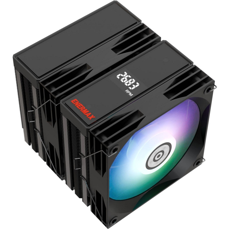 Кулер Enermax ETS-TD60 Digital ARGB Black (ETS-TD60D-ARGB)