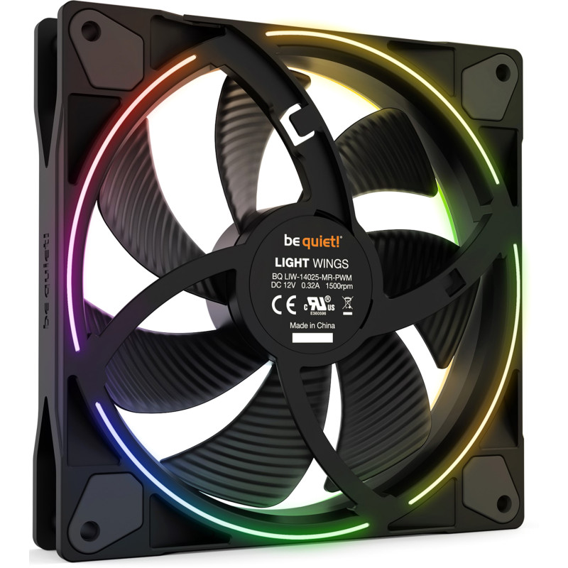 Кулер для корпуса Be quiet! Light Wings 140mm PWM (BL074)