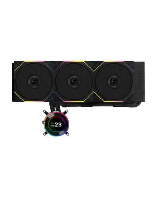 Система жидкостного охлаждения LIAN LI HydroShift II LCD-C 360TL Black (G89.GHS2LCD36TB.00)