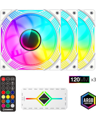 Кулер для корпуса GameMax KF300 WH