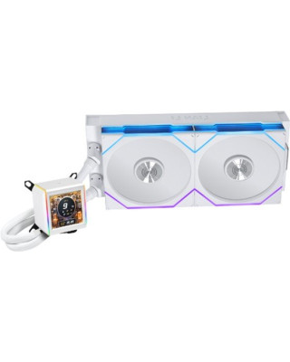 Система жидкостного охлаждения Lian Li Galahad GA II LCD TL 280, White (G89.GA2ALCD28TLW.00)