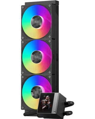Система жидкостного охлаждения PсCOOLER DC360 PRO ARGB Display (DC360Pro-BKAWXY-GL)