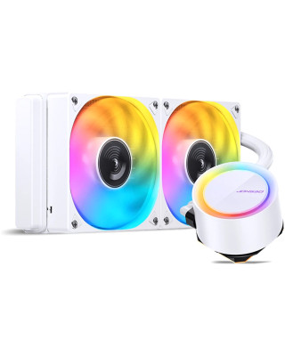 Система водяного охолодження JONSBO TG-240 White