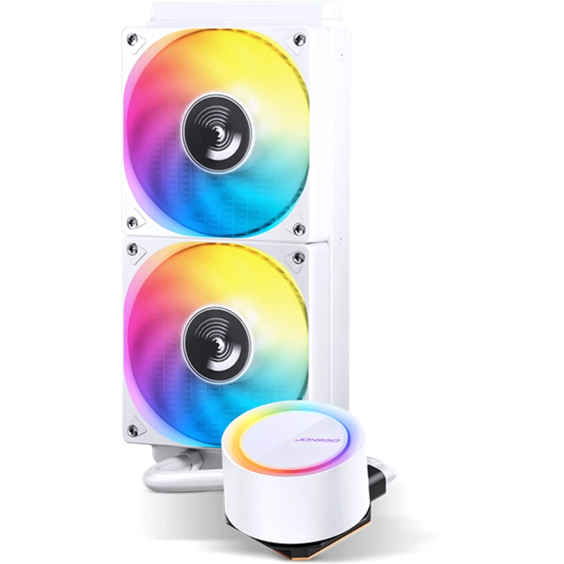 Система водяного охлаждения JONSBO TG-240 White