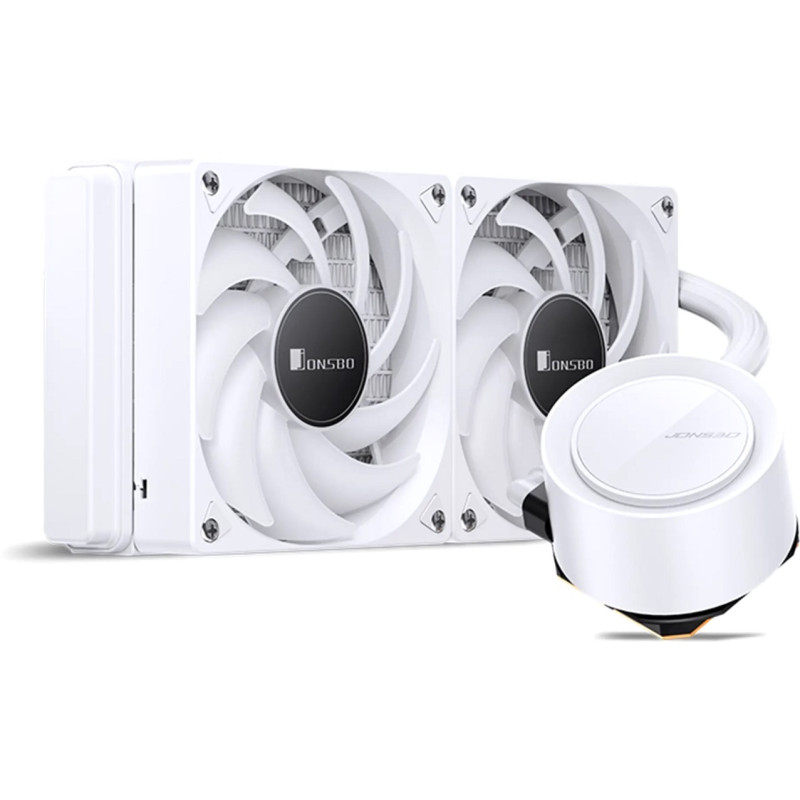 Система водяного охлаждения JONSBO TG-240 White