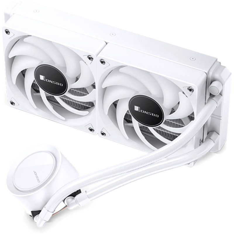 Система водяного охлаждения JONSBO TG-240 White