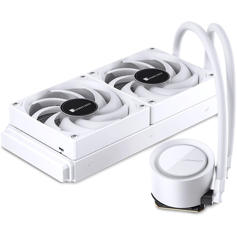 Система водяного охлаждения JONSBO TG-240 White