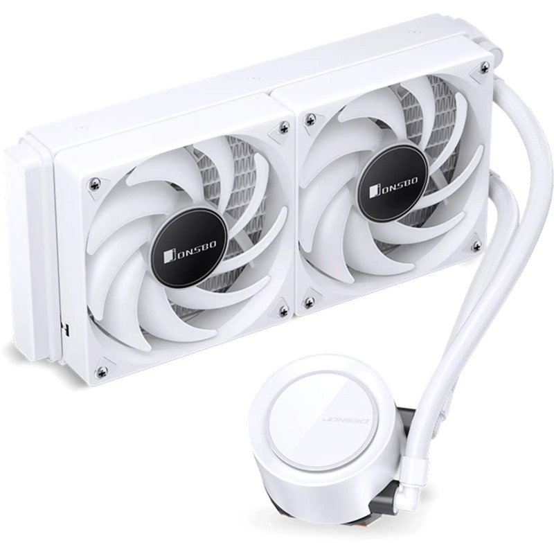 Система водяного охлаждения JONSBO TG-240 White
