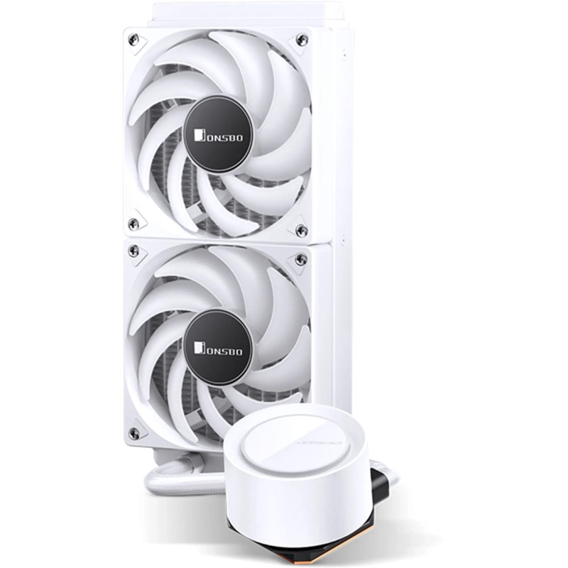 Система водяного охлаждения JONSBO TG-240 White