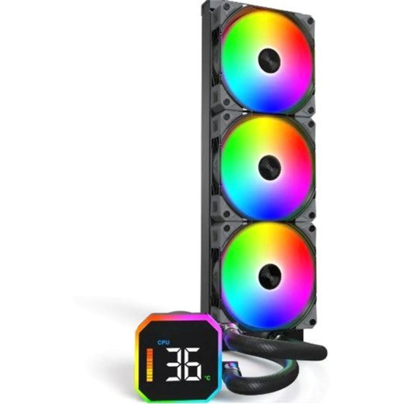 Система жидкостного охлаждения MONTECH HYPERFLOW DIGITAL 360 (B)