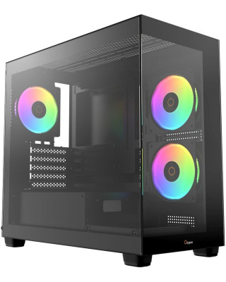 Корпус OCYPUS GAMMA C52 BK ARGB (GAMMA-C52-BKD300XX-GL)