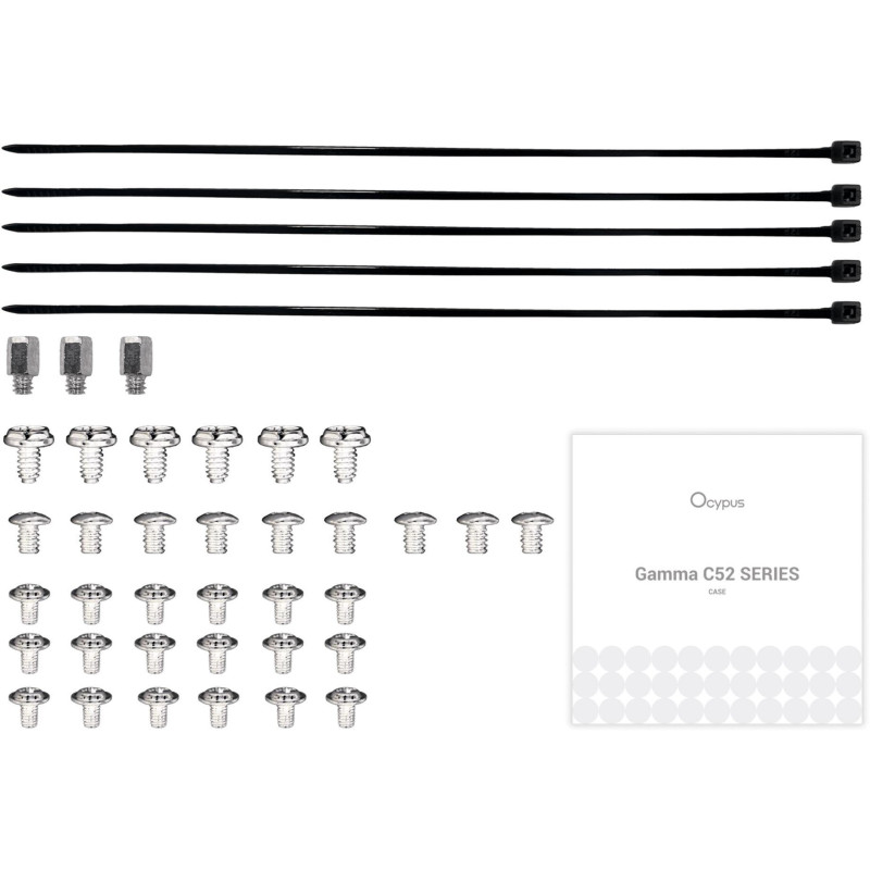Корпус OCYPUS GAMMA C52 WH ARGB (GAMMA-C52-WHD300XX-GL)