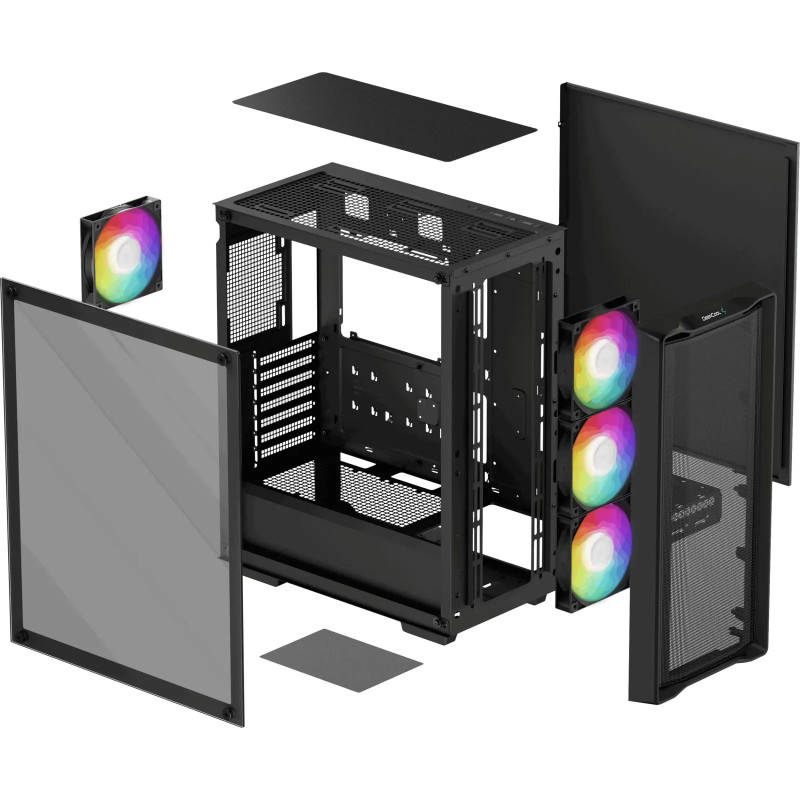 Корпус DeepCool CC560 Mesh V2 Black (R-CC560-BKAMA4-G-2) 
