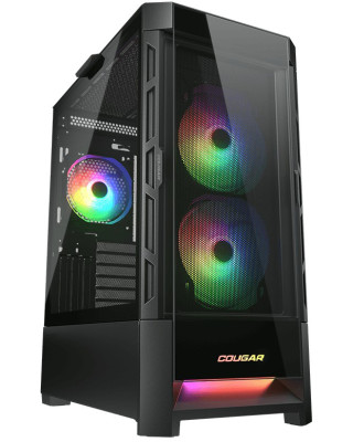 Корпус Cougar Duoface RGB Black без БП