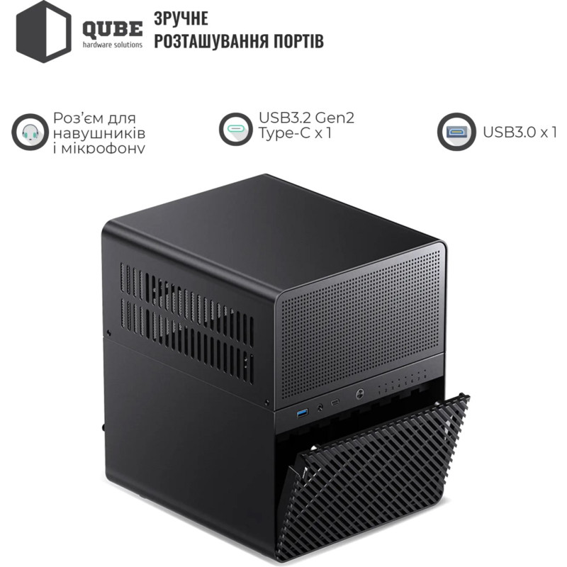 Корпус JONSBO N3 Black