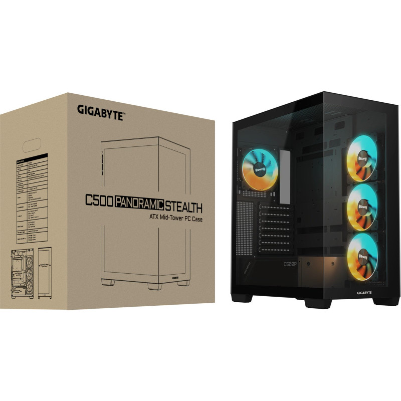 Корпус GIGABYTE GB-C500P ST