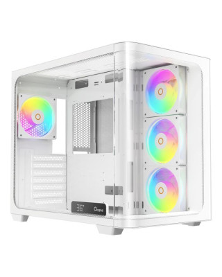 Корпус OCYPUS IOTA C70 WH CURVE ARGB DIGITAL (IOTA-C70-WHD400CD-GL) 