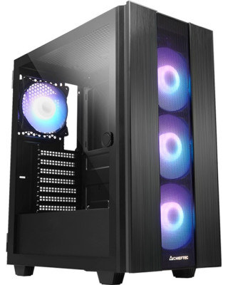 Корпус CHIEFTEC Gaming Hunter 2 Tempered Glass Edition (GS-02B-OP)