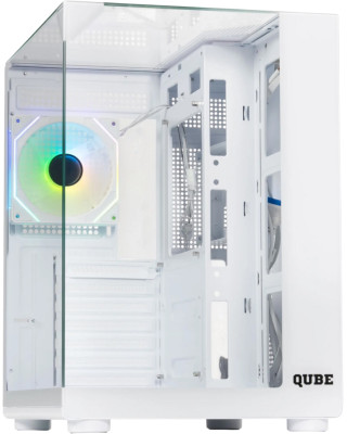 Корпус QUBE AQUARIUM ARGB WHITE (AQUARIUM_GWNU3)