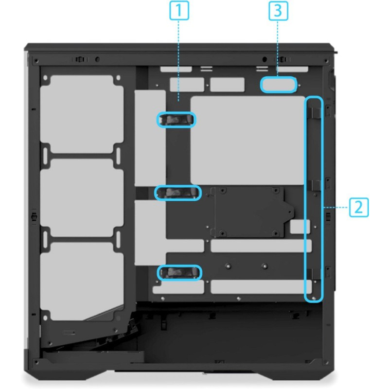 Корпус Lian Li Vector V100R Black (G99.V100RX.01) без БП