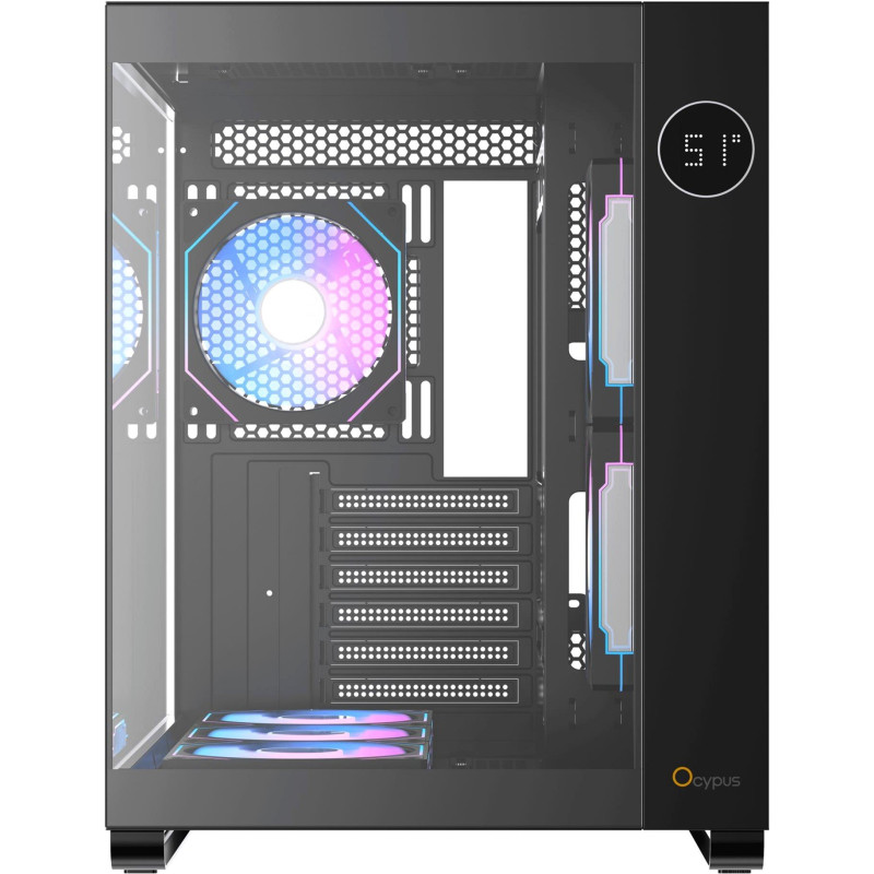 Корпус OCYPUS IOTA C70 BK ARGB (IOTA-C70-BKD600XX-GL) 