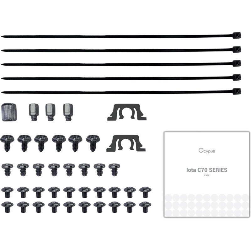 Корпус OCYPUS IOTA C70 BK ARGB (IOTA-C70-BKD600XX-GL) 