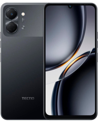 Мобильный телефон Tecno Spark Go 3 (KN3) 4/128GB Ink Black (4894947105272)