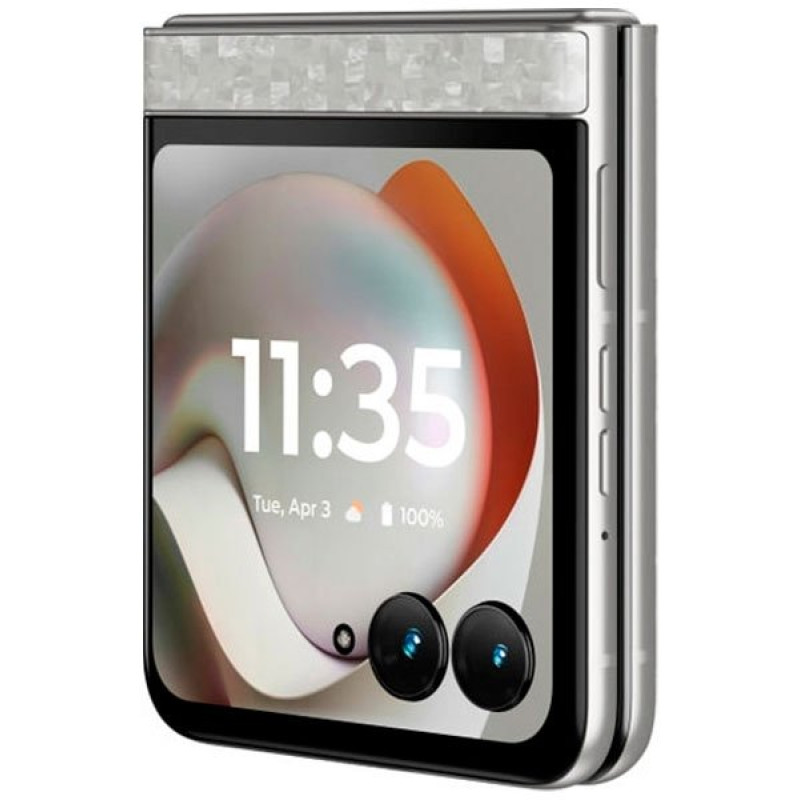 Мобільний телефон Motorola Razr 70 8/256GB Bright White (PBB60008PL)