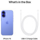 Мобільний телефон Apple iPhone 16 128GB Ultramarine (MYEC3)