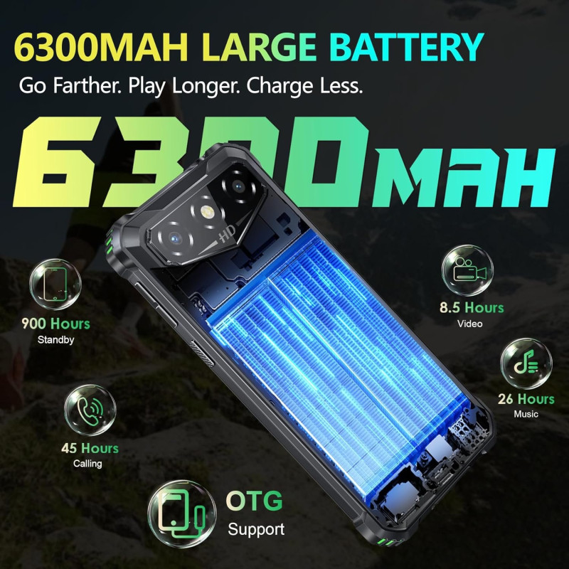Мобильный телефон Oukitel G3 4/128GB Black