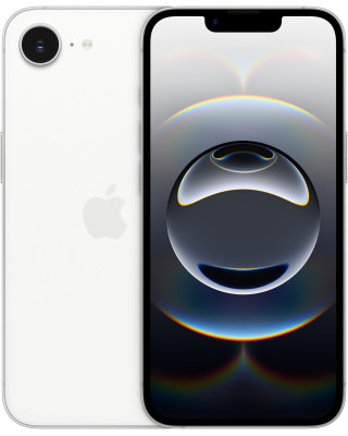 Мобильный телефон Apple iPhone 16e 128GB White (MD1R4)