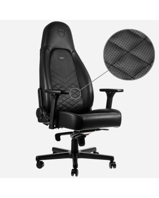 Ігрове крісло Noblechairs ICON штучна шкіра, чорний