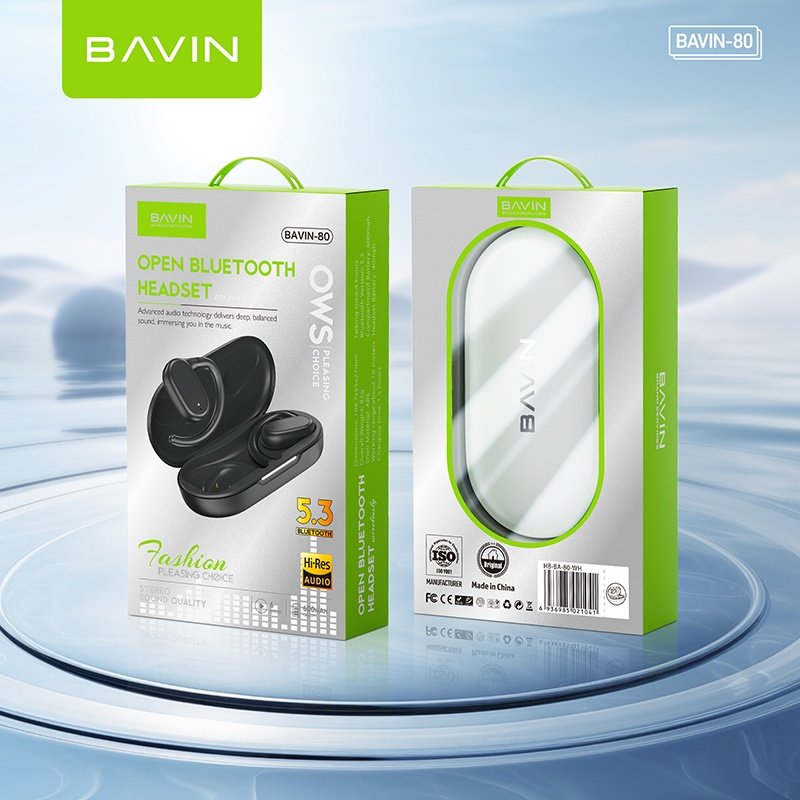 Навушники BAVIN BAVIN-80 Hi-Res Black (HB-BA-80-BK)