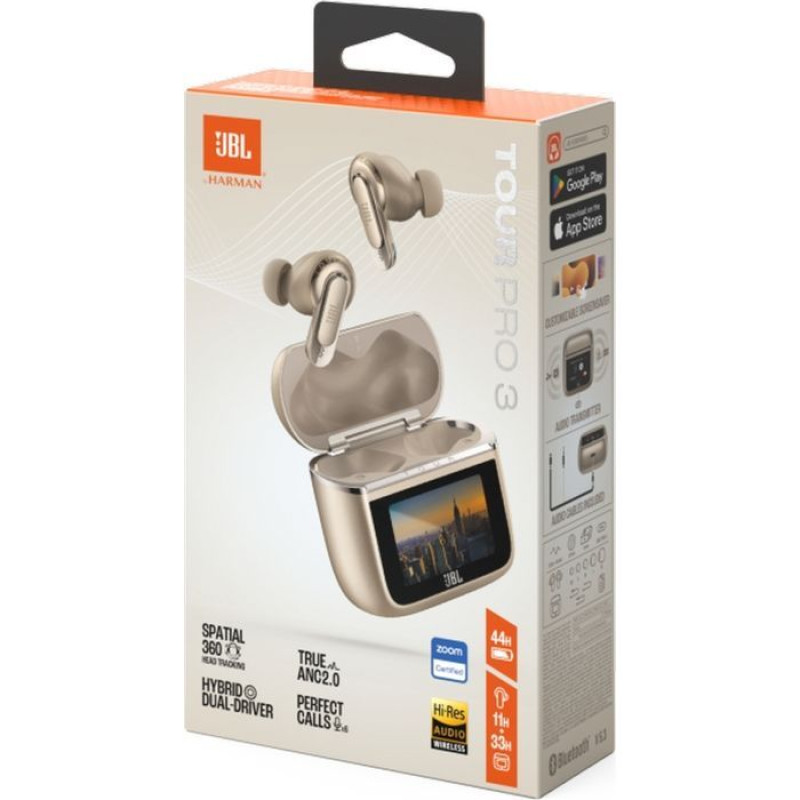 Наушники JBL Tour Pro 3 Latte (JBLTOURPRO3LTT)