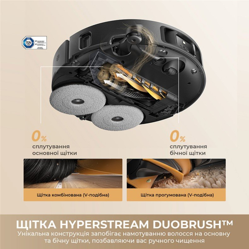 Робот-пилосос Dreame L50s Pro Ultra Black (RLL88HE-Bl)